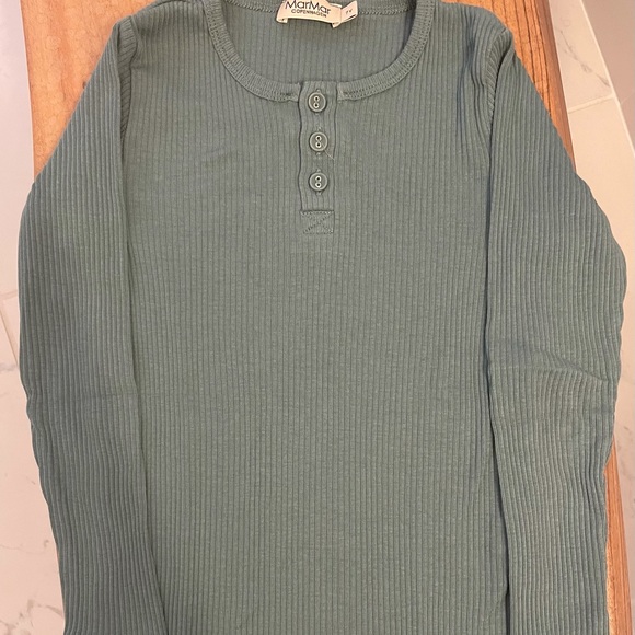 Marmar Copenhagen green T-shirt size 7 - Picture 1 of 3
